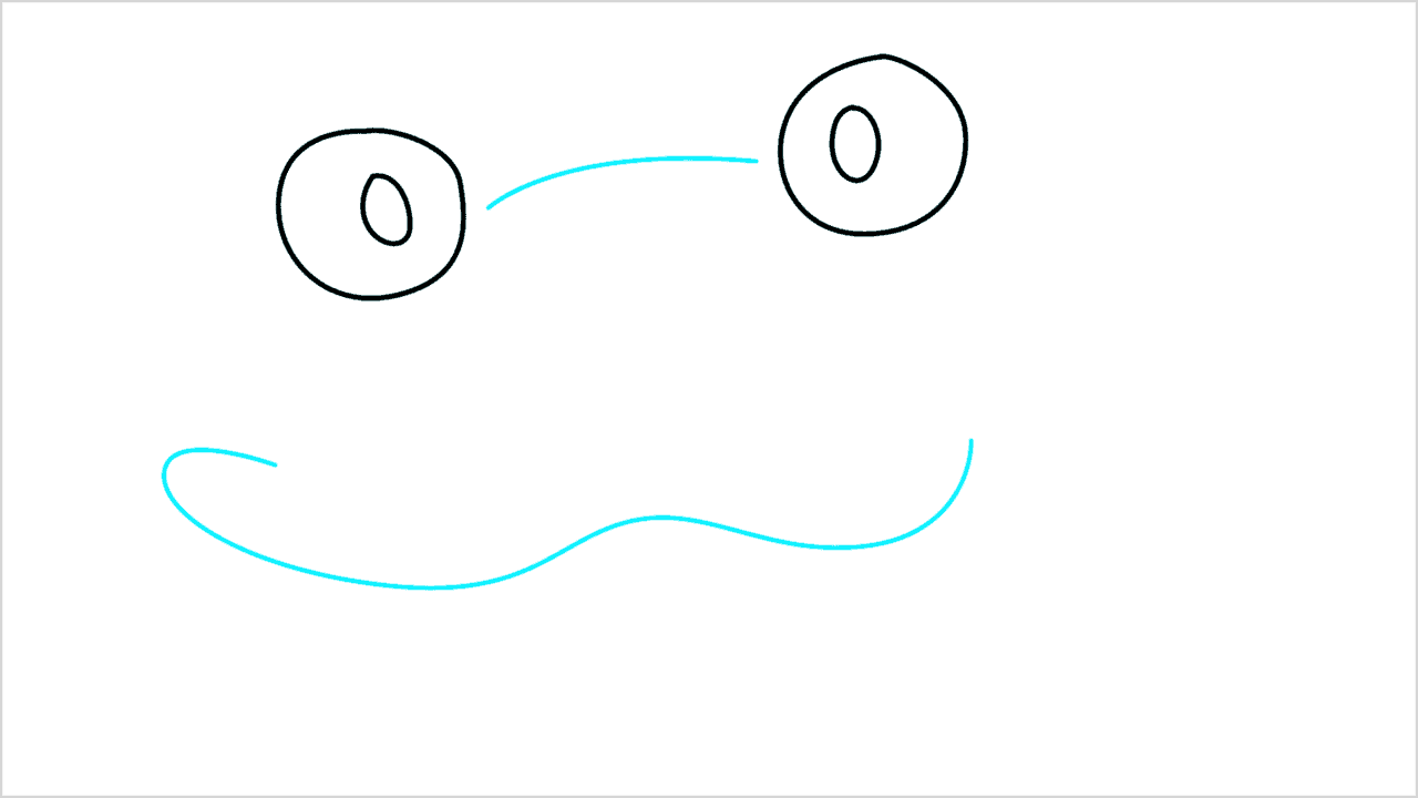 Cómo dibujar la cabeza de una rana paso a paso (2)