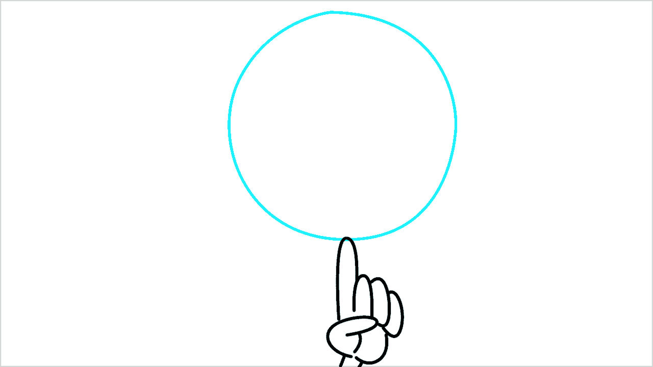 Cómo dibujar un balón de baloncesto en el dedo paso a paso (5)