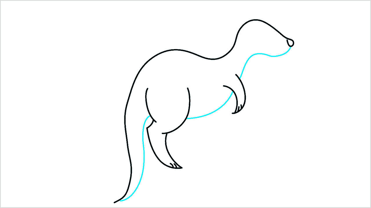 Cómo dibujar un canguro paso a paso (4)