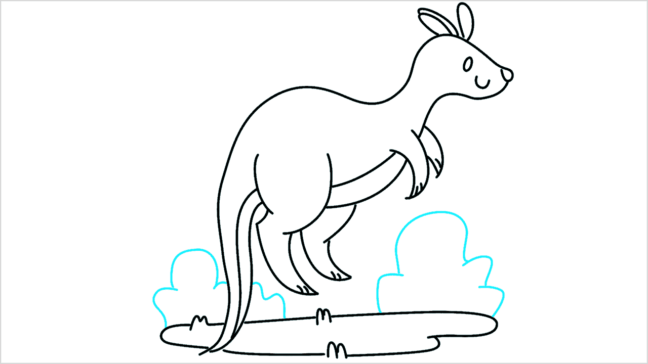 Cómo dibujar un canguro paso a paso (9)
