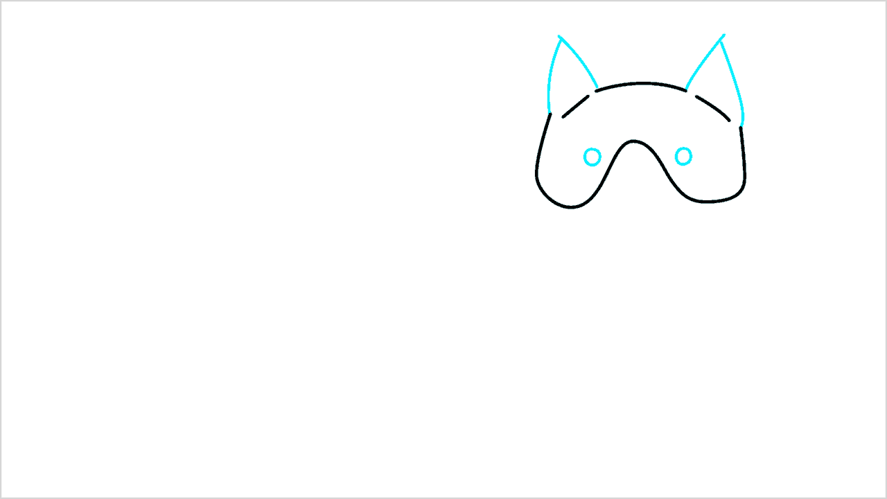 Cómo dibujar un gato paso a paso (3)