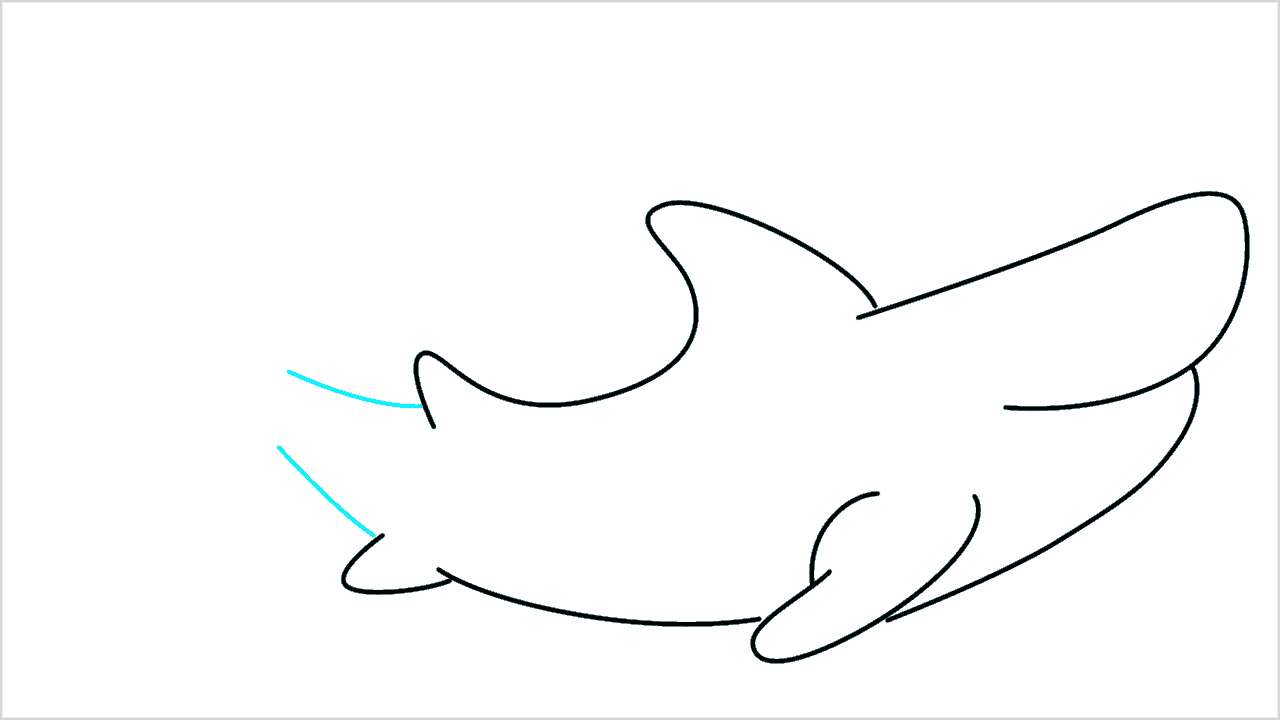 Cómo dibujar un pez grande paso a paso (5)