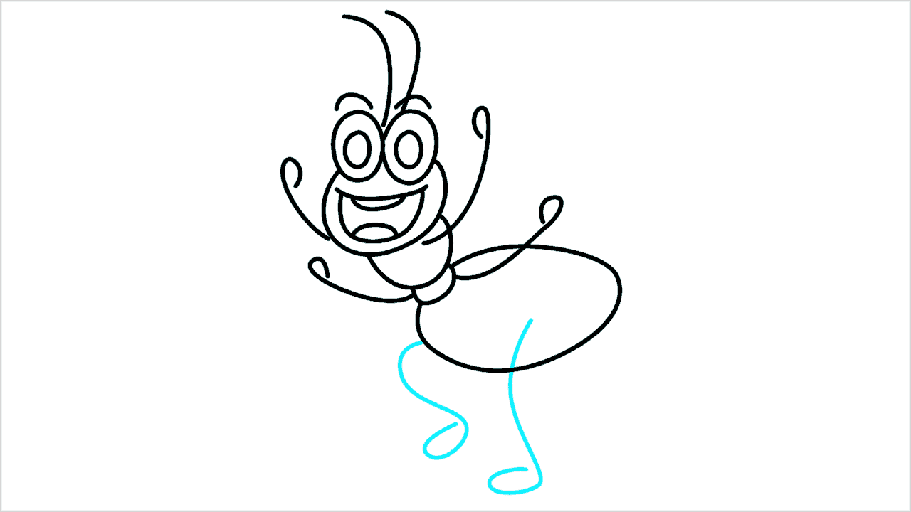 Cómo dibujar una hormiga paso a paso (10)