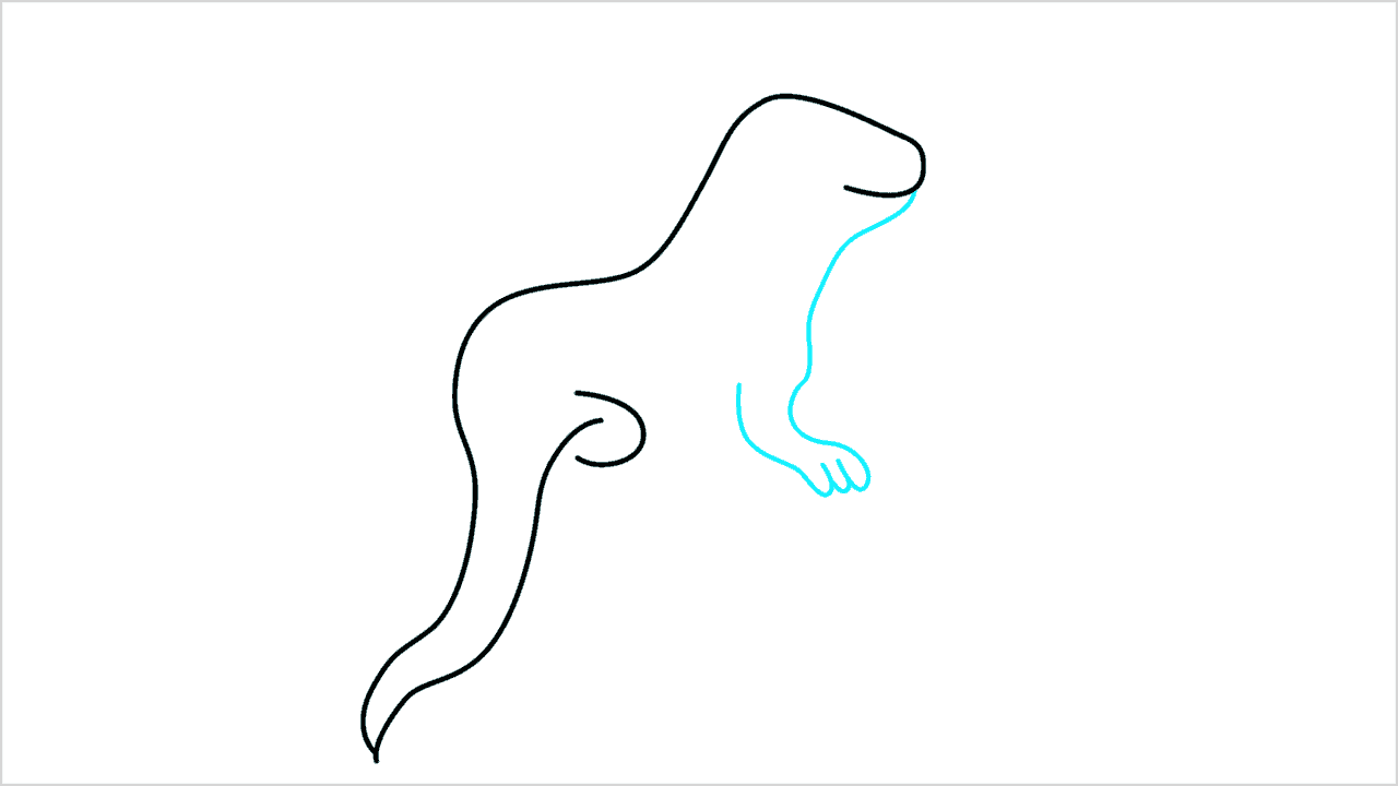 Cómo dibujar una iguana paso a paso (4)