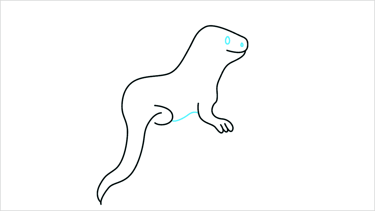 Cómo dibujar una iguana paso a paso (5)
