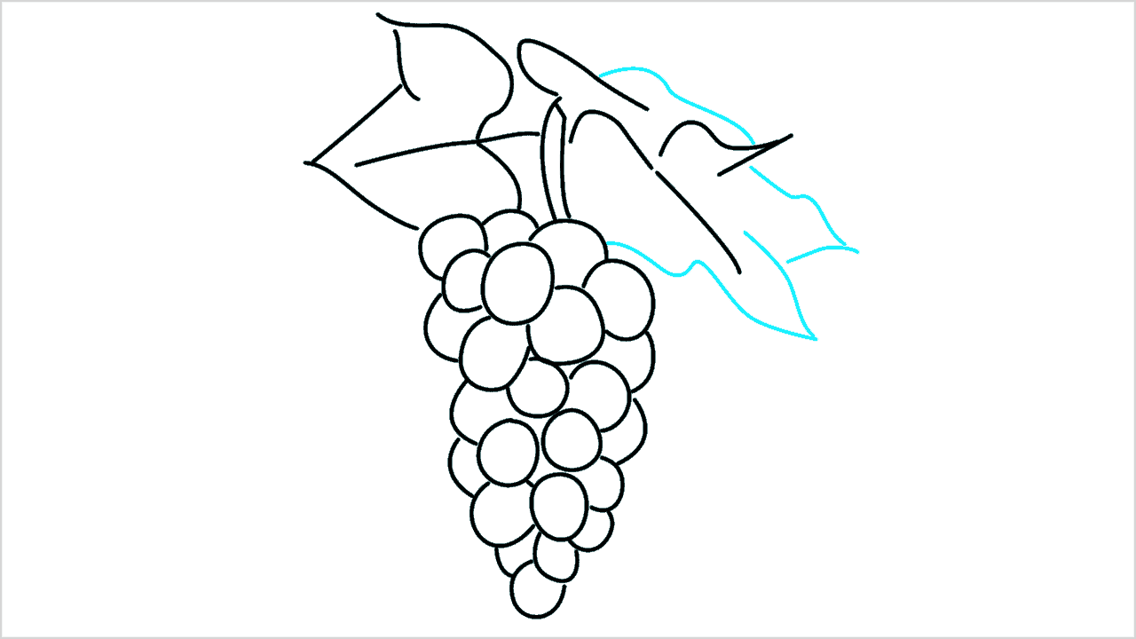 Cómo dibujar uvas paso a paso (11)