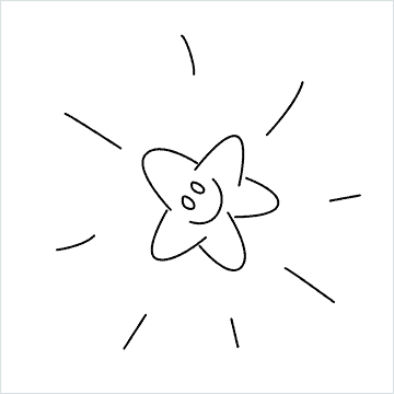 Dibuja una estrella linda